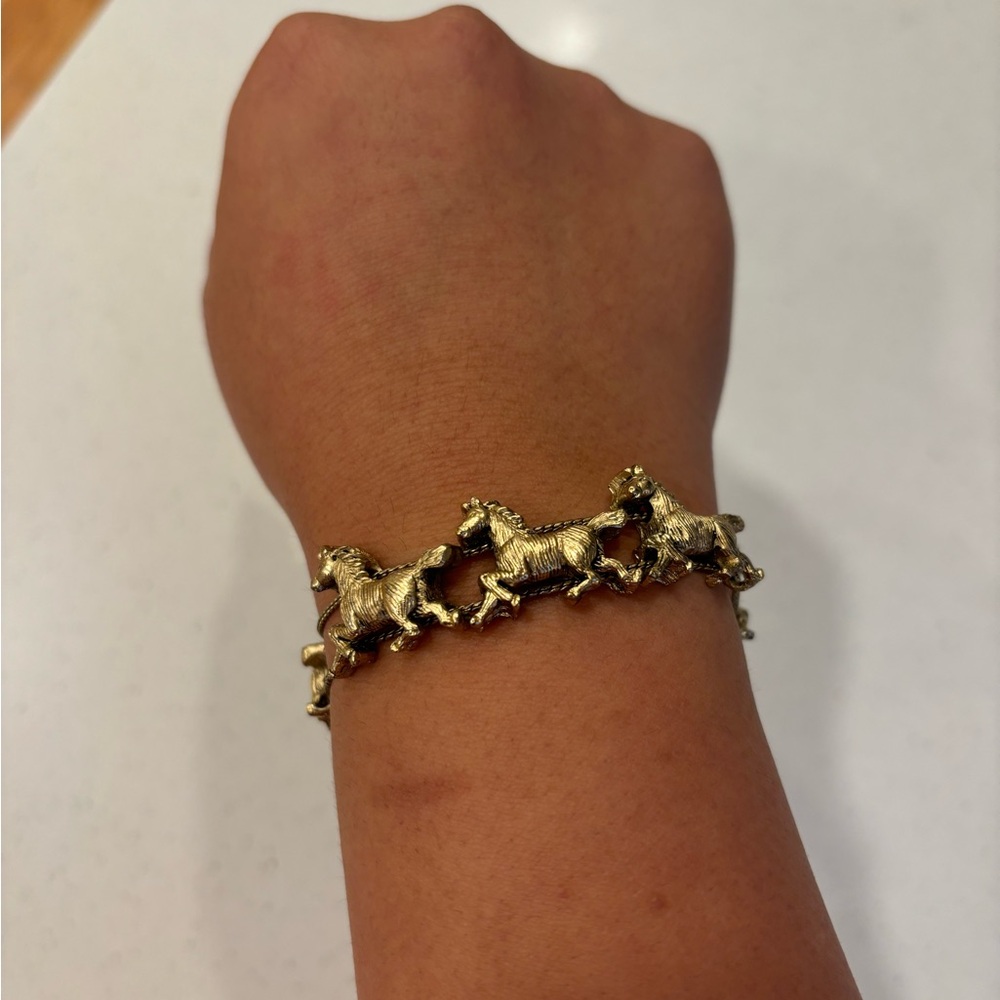 Vintage Horse Bracelet